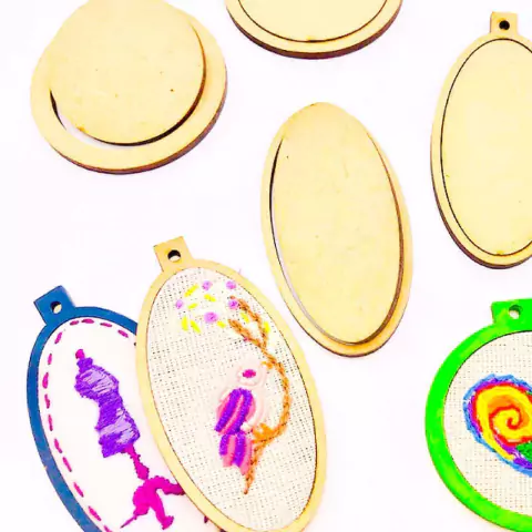 MINIBASTIDORES PARA MICROBORDADO PRENDEDOR