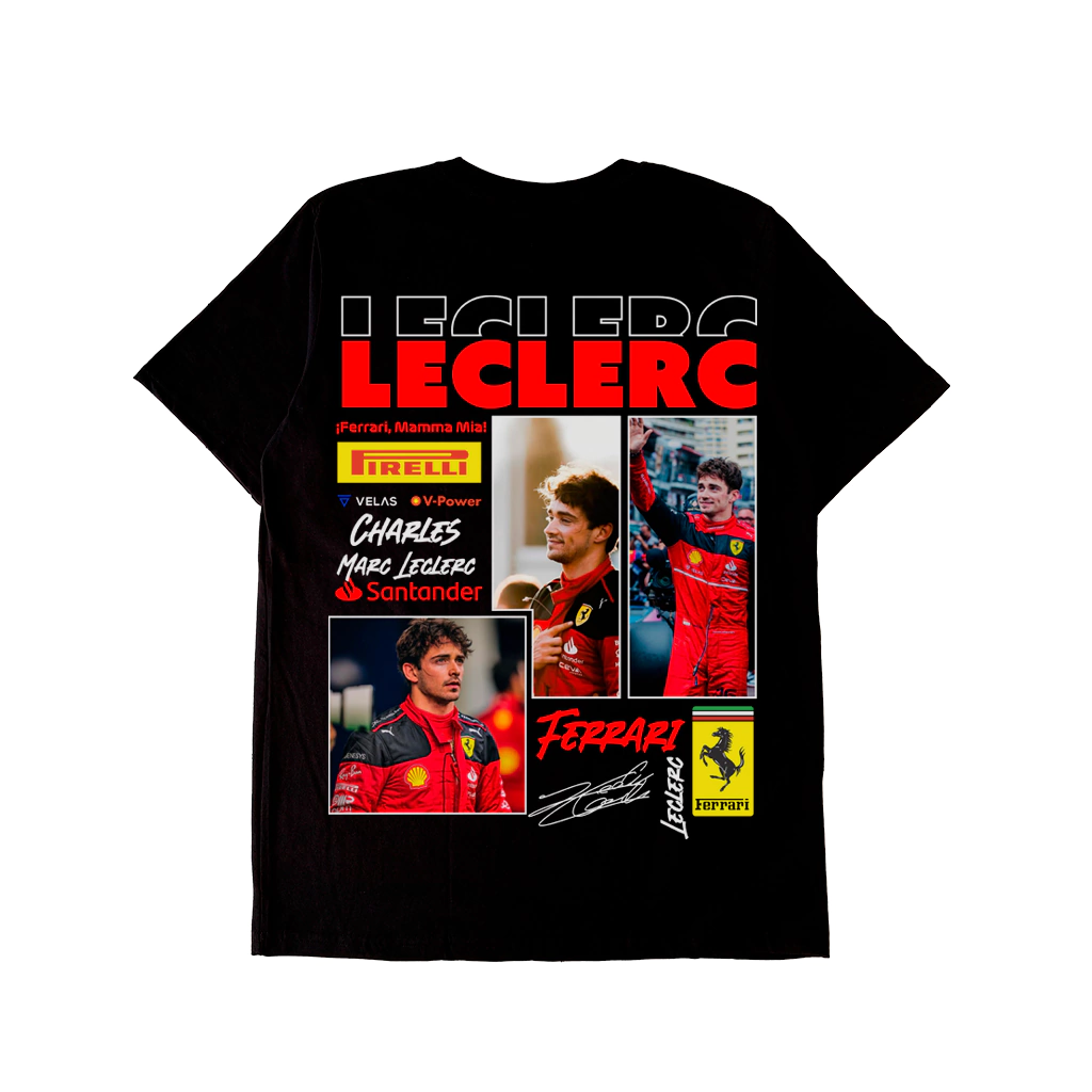 PLAYERA LECLERC CHARLES