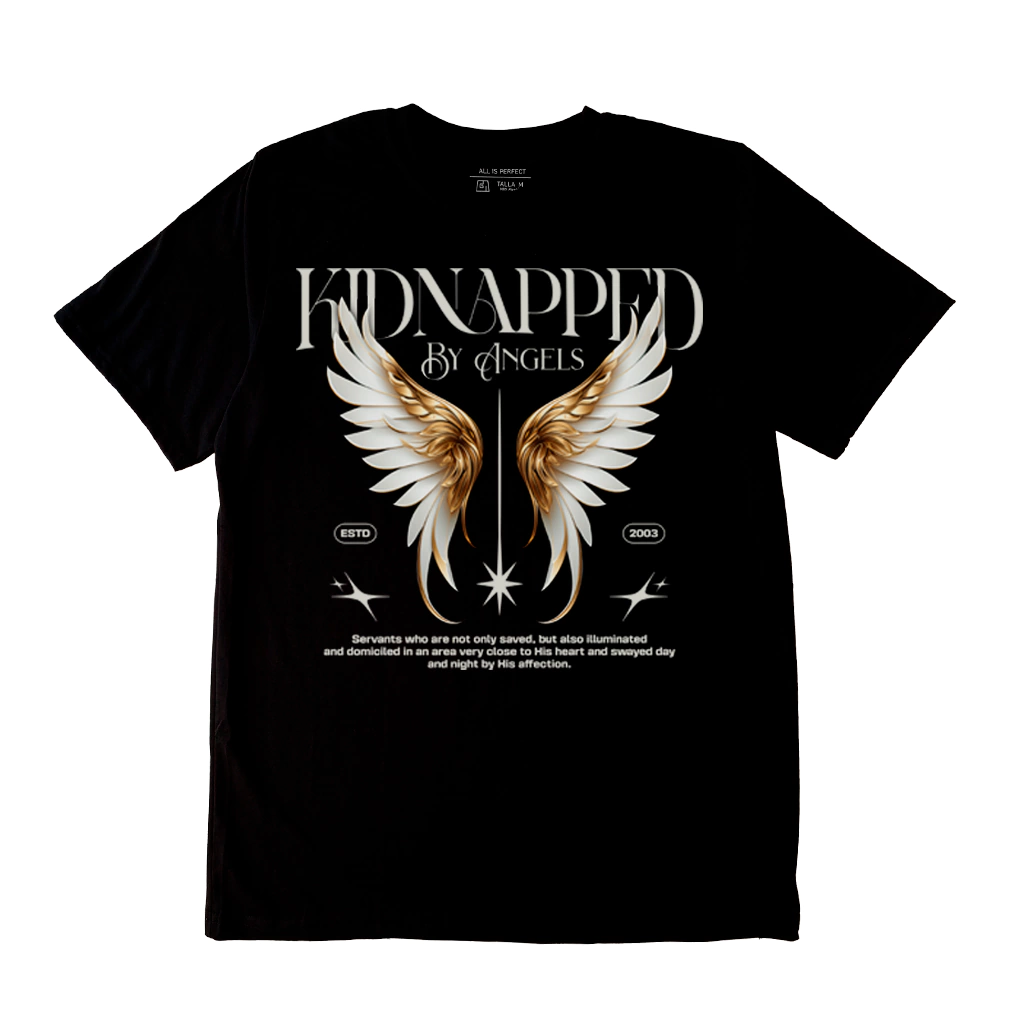 PLAYERA KIDNAPPED BY ANGELS
