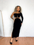 Vestido Midi Canelado Lari