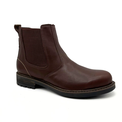 Borcego Pamplona Slack Cuero Marrón