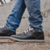 Zapatilla de cuero Lisboa Acordonada