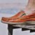 Mocasín de cuero Verona Slack - comprar online
