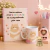 KIT Presente Gatinho Rosa com Placa Decorativa Caneca e Chaveiro 3D Gatinho Mochila