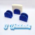 Porta Guardanapo Arco Azul Real Decoração de Mesa Cozinha Suporte Decorativo na internet