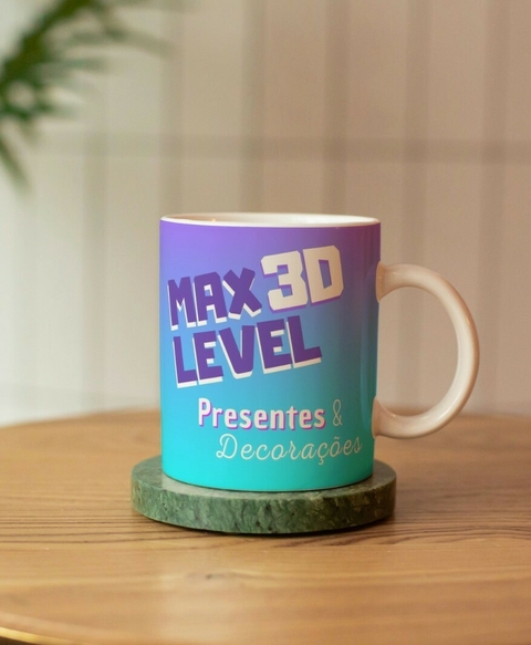 CANECA DE CERÂMICA BRANCA PERSONALIZADA - 10 UNIDADES