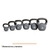 Imagen de Kettlebell 2 Kg - Pesas Rusas - Gym - Crossfit - Calistenia - Funcional