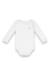 Body em suedine Kiko Baby 03608 Branco