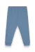 Calça em suedine com punho Kiko Baby 03689 Azul