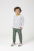 Calça infantil masculino em Moletom Onda Marinha 1.241.055 Verde inverno menino