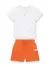 Conjunto bata infantil Onda Marinha 1.243.029 Branco verão