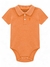 Conjunto body polo em suedine Onda Marinha 1.244.013 Laranja verão - comprar online