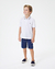 Polo branca infantil em piquet Onda Marinha 1.244.047 Branco verão