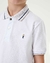 Polo branca infantil em piquet Onda Marinha 1.244.047 Branco verão - comprar online