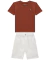 Conjunto infantil menino Onda Marinha 1.244.055 vermelho verão - loja online