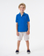 Conjunto polo infantil Onda Marinha 1.244.065 Azul verão