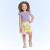 Conjunto infantil menina Fakini 102402104