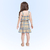 Conjunto regata infantil menina Fakini 102402115