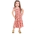 Vestido infantil midi em malha Fakini