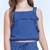 Blusinha regata de alcinha em malha infantil Fakini Verão na internet