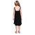 Vestido infantil em malha Fakini verão preto na internet