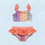 Biquini infantil neon Fakini