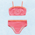Biquíni infantil Fakini 102402352 Pink
