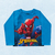 Camiseta Homem Aranha manga longa UV50 Fakini