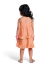 Vestido infantil menina Fakini 03131 Laranja - comprar online