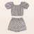 Conjunto infantil menina Fakini 102403139 Branco verão - Mundo Infantil SJC