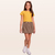 Conjunto infantil menina Fakini 03157 Amarelo verão