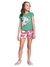 Pijama infantil menina Fakini 10.24.03252 verde