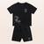 Conjunto camiseta e bermuda gamer Fakini 03433 verão - Mundo Infantil SJC