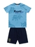 Conjunto infantil dino menino Fakini 03453 Azul verão