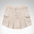 Shorts saia em sarja com pregas menina Fakini 04546 na internet