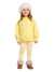 Conjunto infantil menina Fakini 01101 Amarelo inverno - comprar online