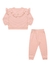 Imagem do Conjunto em moletom menina Fakini 01118 Rosa inverno