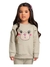 Conjunto em moletom menina Fakini 01144 Off White inverno na internet