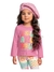 Conjunto manga longa menina Fakini 01148 Rosa inverno na internet
