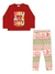 Conjunto manga longa menina Fakini 01148 Vermelho inverno - comprar online