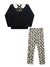 Imagem do Conjunto infantil menina Fakini 01167 Preto Inverno
