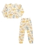 Imagem do Conjunto em moletom menina Fakini 01175 Off White inverno