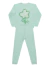 Conjunto em moletom menina Fakini 01181 Verde inverno - loja online