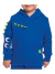 Conjunto em moletom dino Fakini 01403 Azul inverno - Mundo Infantil SJC