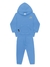 Conjunto infantil em moletom menino Fakini 01407 Azul inverno - comprar online
