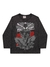 Camiseta Homem Aranha manga longa Fakini 01662 Preto - comprar online