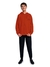 Conjunto em moletom menino Fakini 01860 Ferrugem inverno - comprar online