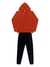 Conjunto em moletom menino Fakini 01860 Ferrugem inverno - loja online