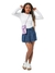 Shorts saia infantil menina Fakini 04059 - comprar online