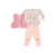 Conjunto de bebês feminino inverno Kiko e Kika 10497